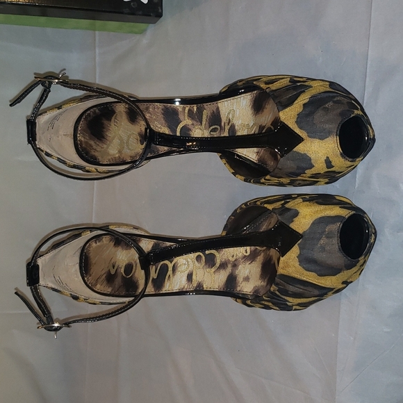 🐆Sam Edelman McKenna Platform Heels size 10M - Picture 2 of 7